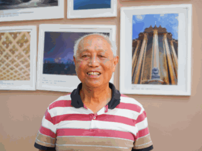 萧景贤：89岁老翁的“书中环游记”