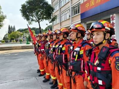 迎战台风“桦加沙”，江门消防集结待命