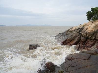 珠海金湾：“天鸽”登陆地，合力再“战风”