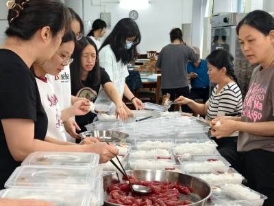 视频｜台风天，江门开平安置点里暖暖的安全感