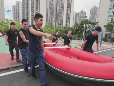 江门公安全警动员，全力以赴开展防风救灾工作