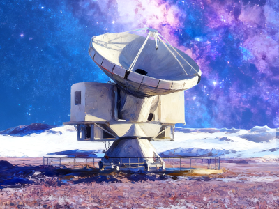 黑洞即将迎来中国“摄影师” | AI画时景