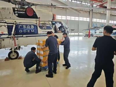 南方日报要闻｜台风侵袭过后，各方力量驰援江门下川岛