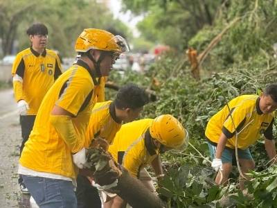 直面“桦加沙”，阳江社会工作系统以“党建+社会服务”模式筑牢坚固防线