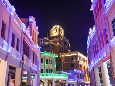 图集｜孙文西路步行街，亮灯！