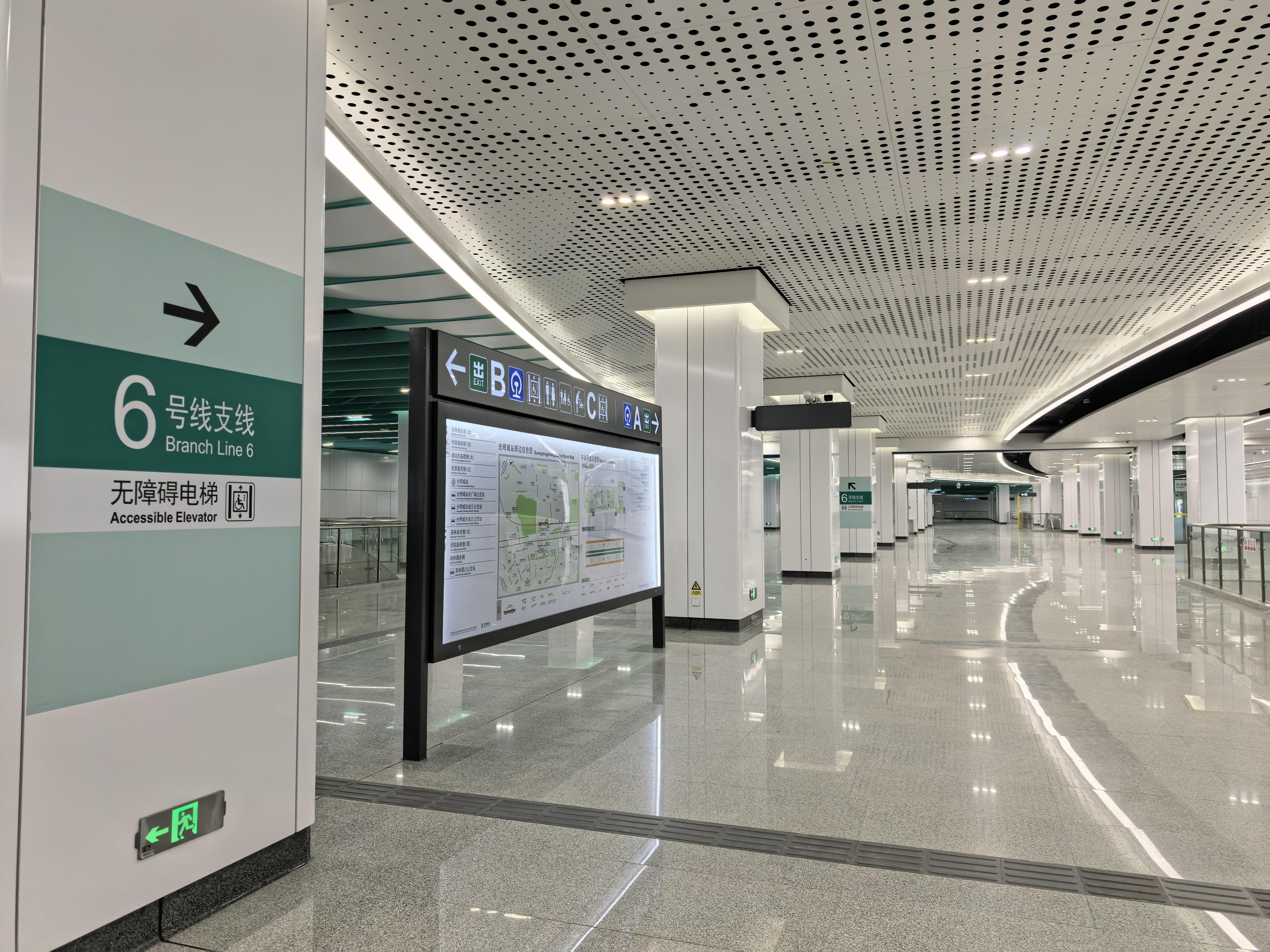 深圳地铁6号线支线二期即将开通,线路抢先看_南方+_南方plus