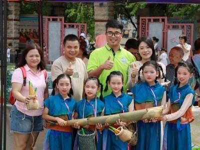 以笋为媒兴产业，广宁县洲仔镇举办麻竹笋文化交流活动