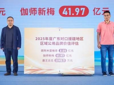 41.97亿元！伽师新梅品牌再突围，“疆品南下”添动力