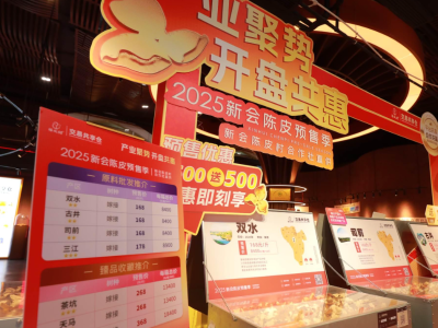 新会区庆祝2025年“中国农民丰收节”系列活动之2025道地新会陈皮全国交易会在陈皮村举行