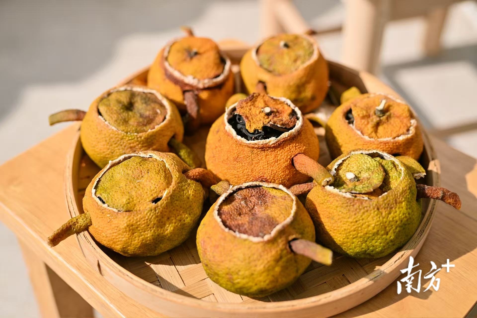 迎咀村的陈皮制品。 南方+记者 曾亮超 摄