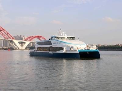 八级风浪中能正常航行，国产船让香港轮渡更绿色智能