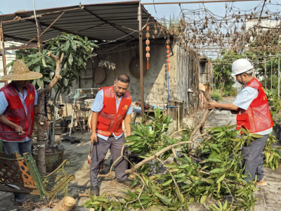 黄花岗街犀牛北社区：清积水断蚊源，科学防控护家园