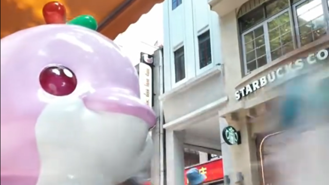 国庆打卡新热点！ 到广州北京路邂逅全运会吉祥物“喜洋洋”“乐融融”