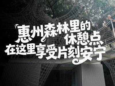 惠州森林里的休憩点！在这里享受片刻安宁｜寻迹218最美公路㉑