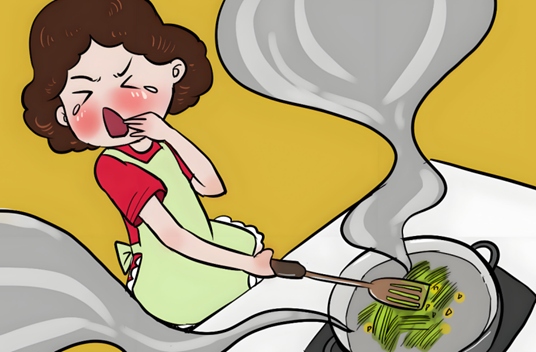 厨房里的隐形杀手:中式爆炒藏隐患