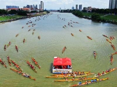“千年第一围”活力足，水上运动看南庄