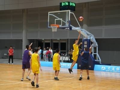 江门赛区举办残特奥会篮球等三个项目测试赛