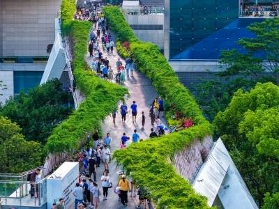 一半公园一半城，半城繁华半城翠！华富街道奋力打造环中心公园活力圈核心街道