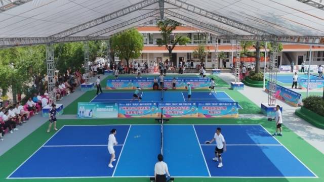 韶关南雄邓坊镇：打造绿色低碳“匹克球小镇” 探索“农文旅体”融合新路径