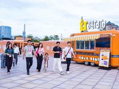 以美食促交流！“疆闪闪”文旅餐车驶进大湾区