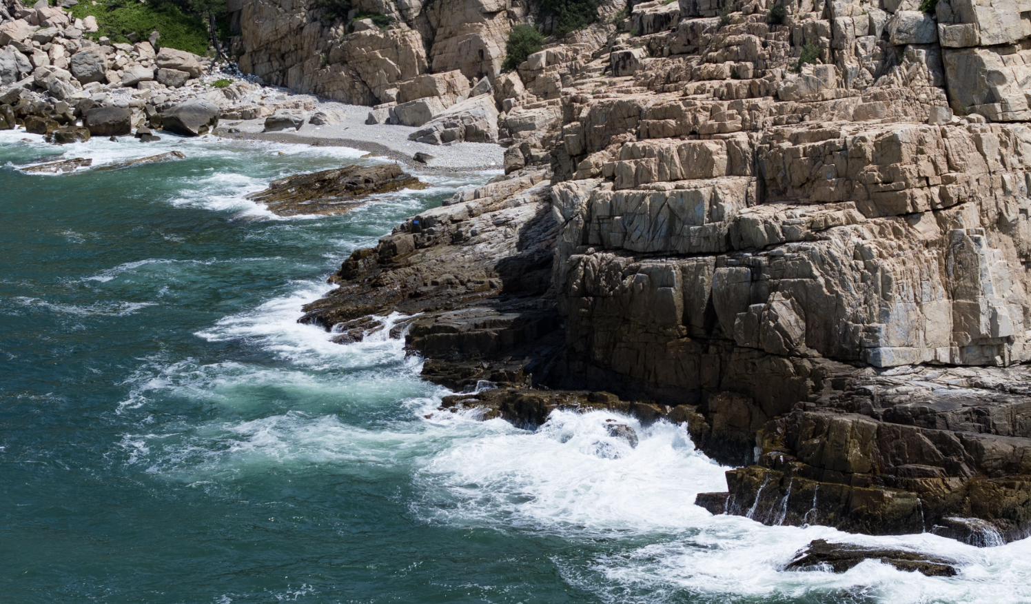 大万山岛风暴角,风波起舞,浪涛阵阵。 关铭荣 摄 大万山岛风暴角,风波起舞,浪涛阵阵。 关铭荣 摄