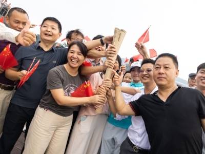 图集｜见证全运火炬“零距离”绽放火热瞬间！