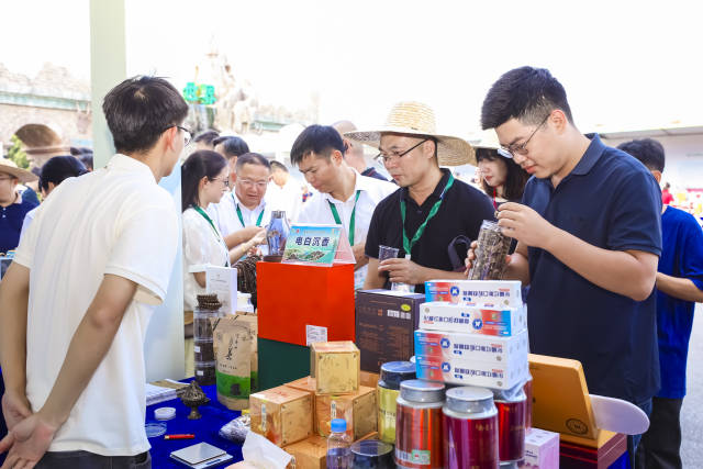 电白沉香相关产品在广东省第三届经济林金秋消费季上展示