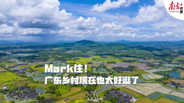 vlog｜Mark住！广东乡村现在也太好逛了