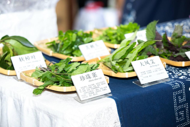 陆河擂茶原料丰富。