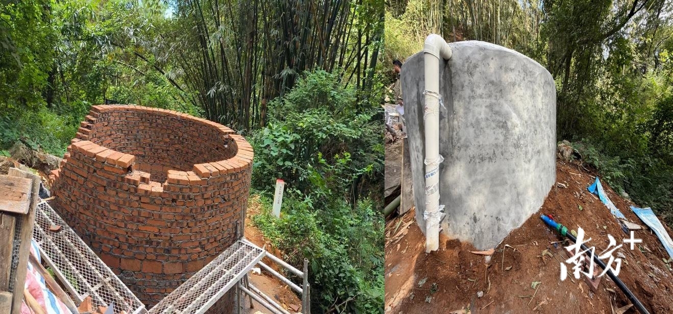 百良洞饮水工程正式通水。波罗镇 供图 百良洞饮水工程正式通水。波罗镇 供图