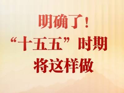 学习时节丨明确了！“十五五”时期将这样做