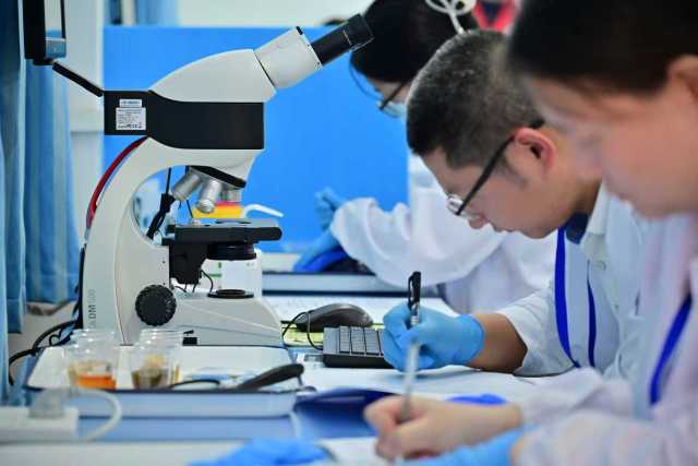 专业技能竞赛现场