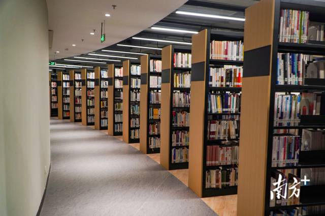 图书馆内部环境。陈洁鑫 摄 图书馆内部环境。陈洁鑫 摄