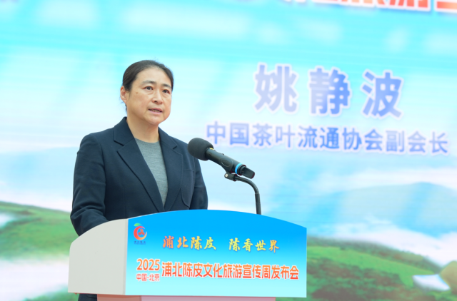 中国茶叶流通协会副会长姚静波指出,浦北陈皮完全具备扎根北京市场、对接高端需求的实力。 中国茶叶流通协会副会长姚静波指出,浦北陈皮完全具备扎根北京市场、对接高端需求的实力。