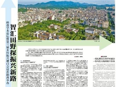 智汇田野探振兴新路｜速览《南方日报·阳西视窗》第204期