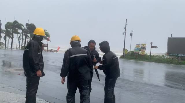 省水利厅工作组在汕尾指导一线防汛工作。&nbsp;