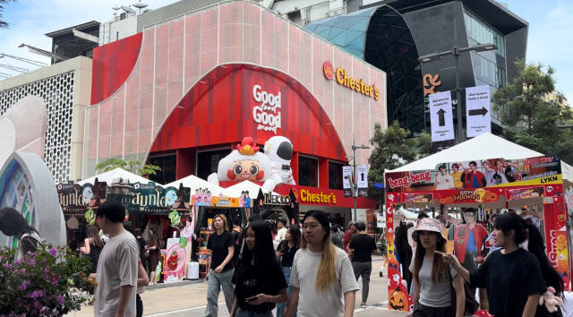 泰国曼谷Siam Square步行街 泰国曼谷Siam Square步行街