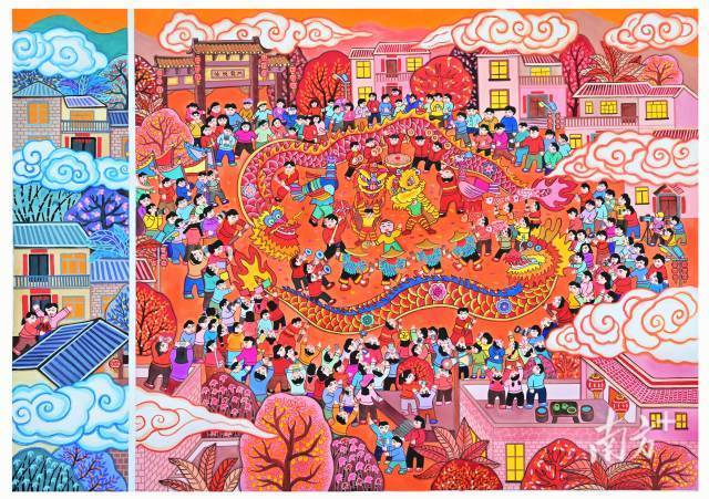 龙门县9幅作品入选2025年农民画大展