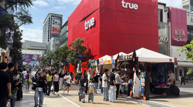 泰国曼谷Siam Square步行街 泰国曼谷Siam Square步行街