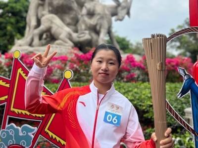 滑板运动员曾文蕙：以最好的状态一起拼搏｜我是火炬手