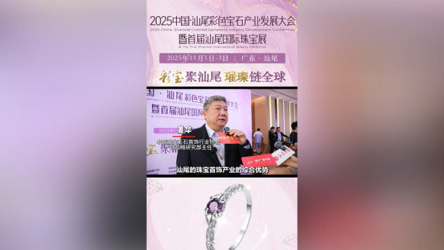 汕尾珠宝首饰产业何以世界当先？听听中宝协专家怎么说