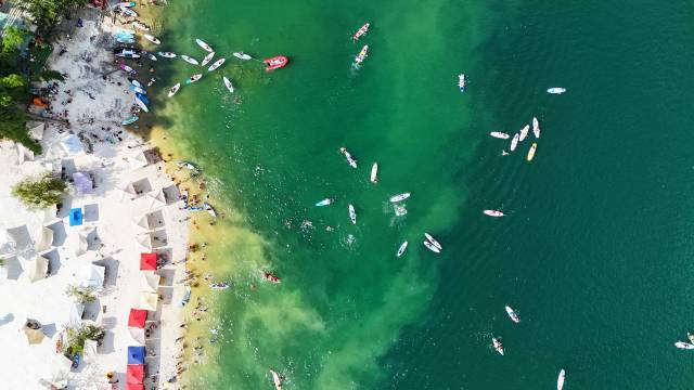 坝盘村计划打造“村桨板”品牌赛事。