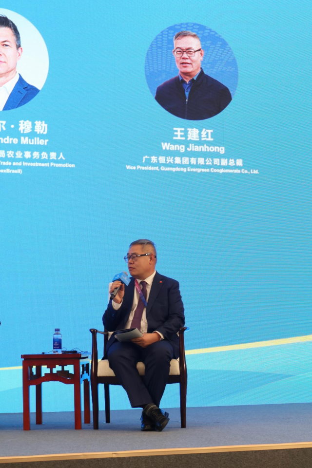 广东恒兴集团有限公司副总裁王建红。