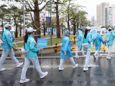 “小海豚”上岗，为全运会跨境赛事提供志愿服务