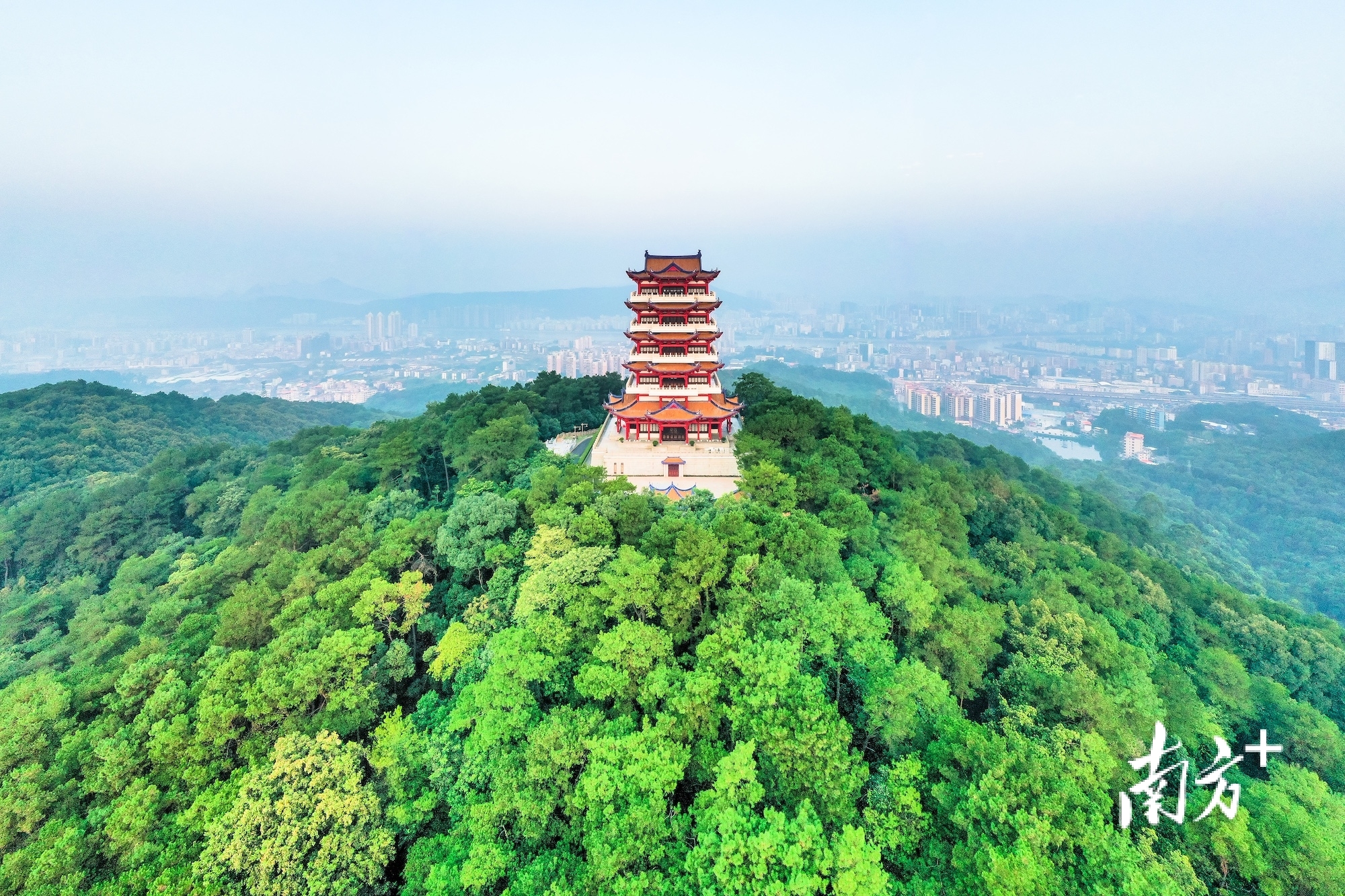 韶关市（市本级）韶关国家森林公园绿美点。通讯员 林荫 供图