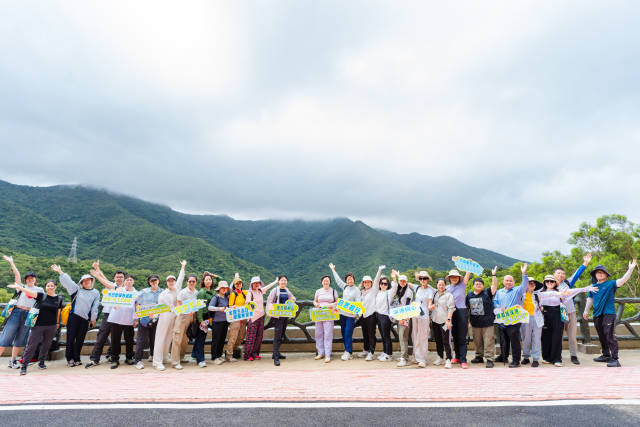 2025年广东省自然教育季自然徒步活动现场