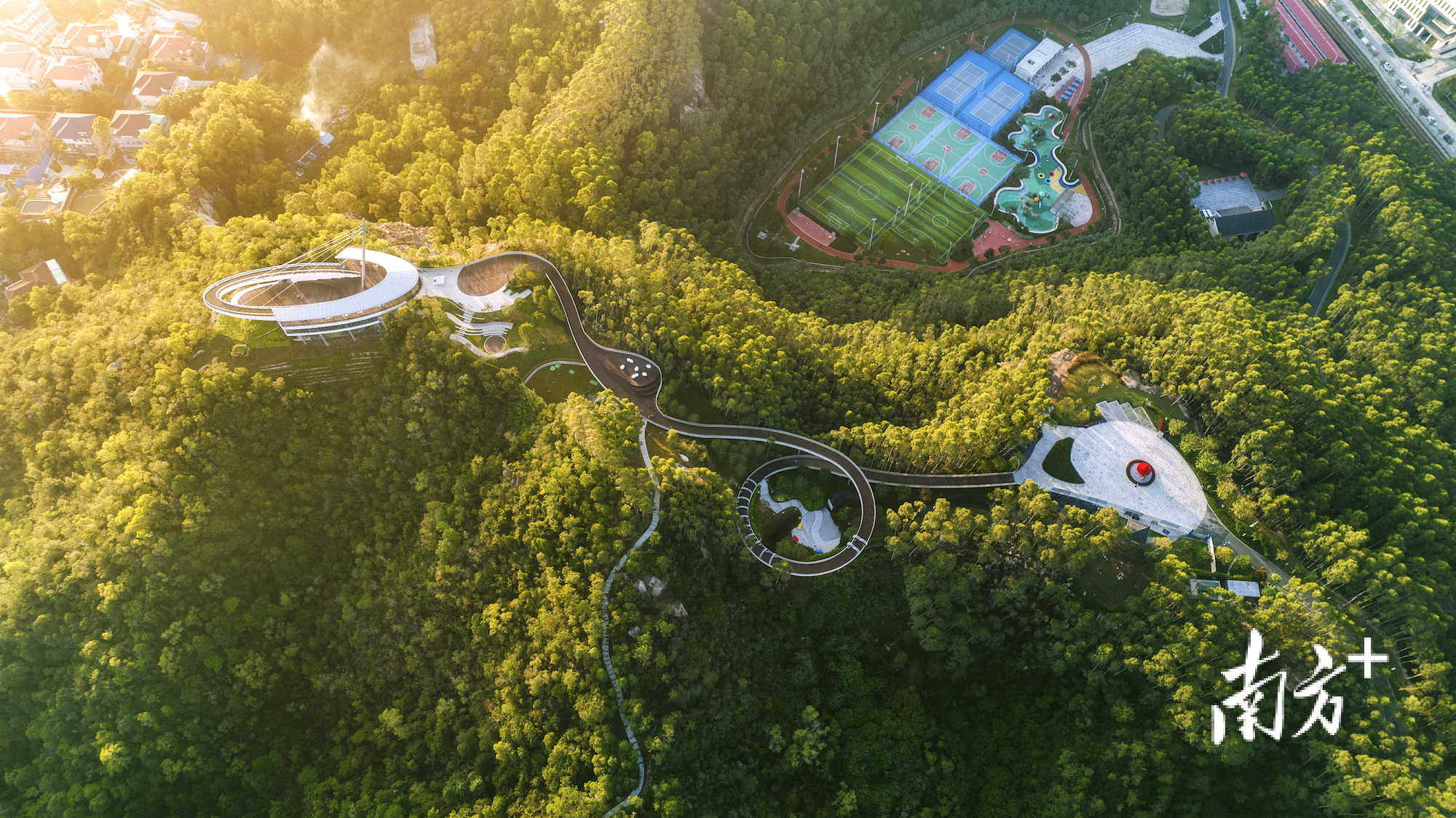 珠海市（市本级）红花山绿美点。通讯员 林荫 供图