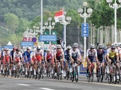 全运会首次跨境自行车赛实现“无感通关”
