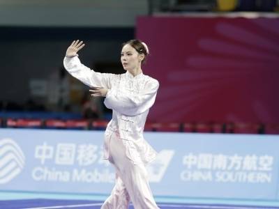 退役5年重返全运赛场，“太极女神”梁壁荧：什么我都想去尝试