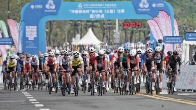 高清大图｜伶仃洋上“骑”遇记，全运会史上首个跨境赛事完赛